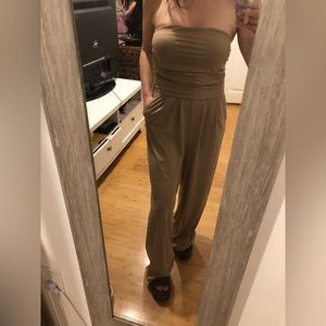 Soft Strapless Jumpsuit